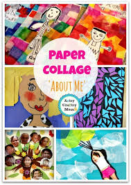 70 paper collage art ideas that kids will love