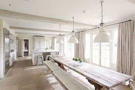 Tables can include up to three leaves, and some styles seat 12 people. Neutral Kitchen Narrow Dining Tables Home Long Dining Room Tables