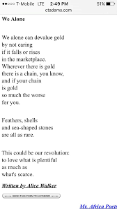 We Alone By Alice Walker Poems Poetry Month Beautiful Words