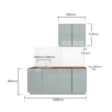 modular system aluminium kitchen