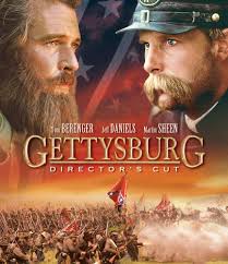 What movie depicts the battle of Gettysburg?