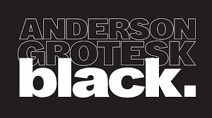 Anderson Grotesk Black Free Font Pinspiry Free Fonts Download Outline Fonts Download Fonts