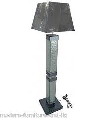The Mirrored Crystal Floor Lamp Is Part Of Our Stunning New Range Ofmirrored Designs With Floatin Crystal Floor Lamp Modern Home Furniture Standard Floor Lamps