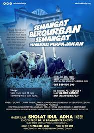 Kami didukung oleh sumber daya manusia sdm dan tim quality qc yang handal dan berpengalaman di bidangnya. Pemberitahuan Kegiatan Idul Adha 1438h Dan Himbauan Berqurban Masjid Salahuddin Kpdjp