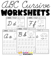 Help ks1 students practice cursive handwriting with this fantastic worksheet, designed to accompany the twinkl handwriting scheme, the journey to cursive. Cursive Worksheets Superstar Worksheets