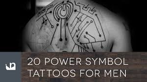 In other words, whatever way you want to remember your family in tattoo form is perfectly acceptable. 20 Power Symbol Tattoos For Men Youtube
