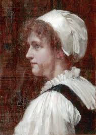Head of a Girl in a White Cap