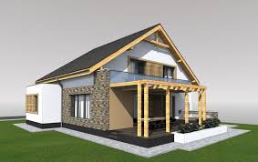 Roof Designs With Attic Attic Style House Design Pm01 396 Square Meters 4262 Bungalow Design House Roof Design Roof Design