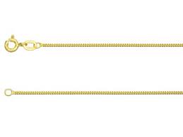 18ct gold vermeil on silver square curb chain necklace. 18ct Yellow Gold Chains Finished Chains Cooksongold