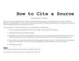 Citing Sources Citing Sources Teaching Writing Essay