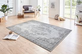 Flokatiteppich hochflor velours teppich mona grau, größe:200x200 cm. Design Velours Teppich Raute 160 X 230 Cm Cordelia Grau Creme Ut 26 Design Impex