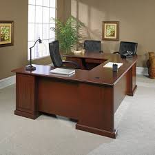 Choose a writing desk or sauder computer desk to fit your lifestyle and personal taste. Buy Sauder Office Furniture Heritage Hill Collection Classic Cherry Laminate Finish Executive U Desk Online In Kuwait B07bvjwqnv