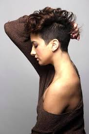 A classic pixie haircut or very short pixie cut is an excellent option for those with thicker hair, as depending on your curl pattern, your stylist will cut your locks into a flattering shape that makes the most of your hair's natural bounce and volume. Pin By Katie Jenifer On Short Hair Curly Undercut Thick Hair Styles Short Hair Styles