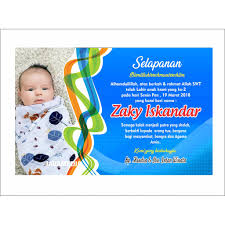 Maybe you would like to learn more about one of these? Contoh Ucapan Selapanan Bayi With 800x487 Resolution