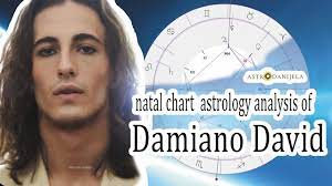Italian rock sing who rose to fame as the lead singer of the band maneskin. Damiano David Astrology Analysis Of His Natal Chart Youtube