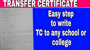 Requesting leave letter to principal, application to principal for certificates, many more reasons have existed for students to draft a letter to the principal. How To Write An Application For Transfer Certificate Easy Step To Write Tc Youtube