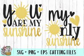 Download You Are My Sunshine Bundle Svg Png Eps Cutting Files By Glitter Moonshine Svg Thehungryjpeg Com