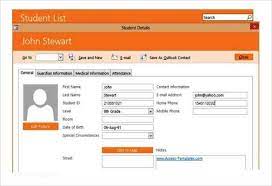 Microsoft excel will import accdb files but that data will then have to be saved in some other spreadsheet format. 18 Free Access Database Template Free Premium Templates
