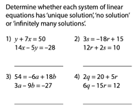 Divide this sum by e. Systems Of Equations Worksheets Simultaneous Equations