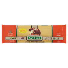 Will definitely by more, looking forward to trying the mushroom fettuccine recipe!read more. San Remo Angel Hair Spaghetti No 9 500g Tesco Groceries