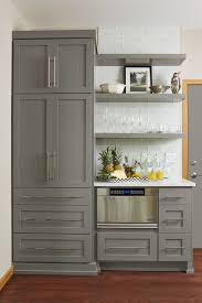 Gray Kitchen Fiddlehead Design Group Grey Kitchen Cabinets Kitchen Design Farmhouse Kitchen Cabinets