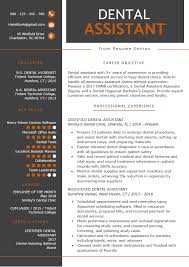 Dental Assistant Resume Sample Tips Resume Genius