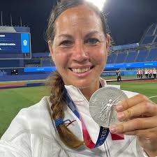 Softball Olympian Cat Osterman Fights Tears to Share Inspiring Message
