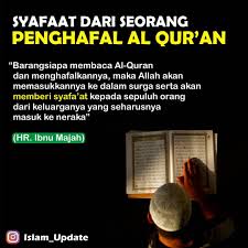 Media Dakwah Di Instagram Keutamaan Menjadi Seorang Penghafal Al Quran Dan Memiliki Anggota Keluarga Penghafal Al Qur An Juga Seba Hafalan Quran Motivasi
