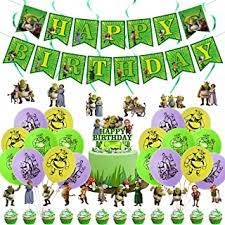The most common shrek party favors material is paper. Amazon Com Shrek Decorations Party Supplies Toys Games