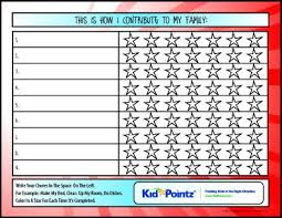 Chore Chart Color Your Own Great For Preschoolers Kid