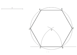 How To Draw A Regular Hexagon Knowing The Length Of One Side Regular Hexagon Draw A Hexagon Hexagon