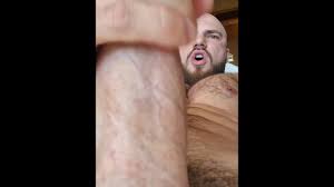 Ripped abs, fat cock, close up, hairy hole