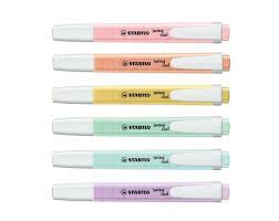 Faber Castell Textliner 38 Pastel Color Highlighter Marker 6 Etsy Highlighter Marker Faber Castell Pastel Highlighter