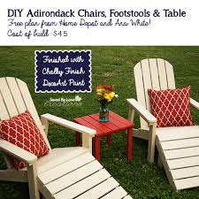 White swivel dining chair plastic tulip chair outdoor indoor patio bar chair with gray cushion. Diy 45 Five Piece Outdoor Adirondack Furniture Set