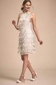 Classic Meets Boho In This Chic El Paso Wedding Junebug Weddings Short Wedding Dress Flapper Wedding Dresses Wedding Guest Dress