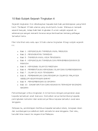 Kecanggihan teknologi secara langsung maupun tidak langsung dapat mempengaruhi perkembangan moral. 10 Bab Subjek Sejarah Tingkatan 4