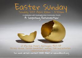 Prayer, donation to poor, easter egg hunting. Easter Sunday At Hcc Huntingdonshire Community Church