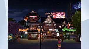 Check Out This Lot In The Sims 4 Gallery Arcade Game Karaoke Bar For Your Sims To Enjoy Sims 4 Sims Sims 4 Japanese