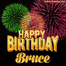 Happy birthday bruce epic happy birthday song. Wishing You A Happy Birthday Bruce Best Fireworks Gif Animated Greeting Card Download On Funimada Com
