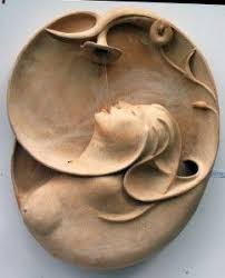 A Water Sculpture From The Potter S Market At Cluny France Artist Unknown Pottery Art Ceramic Art Water Sculpture