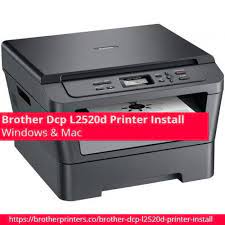 There are so many types of printers or copy machines that you can have. Brother Dcp L2520d Printer Install Windows Mac In 2021 Printer Brother Printers Brother Dcp