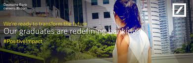 From my two years of experience as a data analyst in the financial industry, of course the common issues of overlapping data and duplicate entries did come up. Deutsche Bank Graduate Programs And Jobs