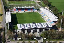 Stadium, arena & sports venue. Grossanlage Rheinparkstadion Vaduz Solargenossenschaft Liechtenstein