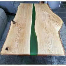 What is an epoxy river table? Massiver Wohnzimmertisch Eiche Natur Epoxidharz Industrie Mobel 459 00