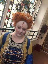 By this point, she had lost queen elizabeth i: Stacey Clarke Hair Makeup And Special Effects Year 1 Queen Elizabeth 1st Applying A Bald Cap Facebook