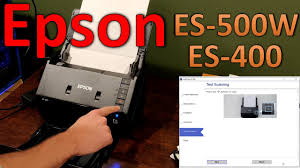 Quick Set Up And Review Epson Es 400 Es 500w Document Scanner 2020 Youtube