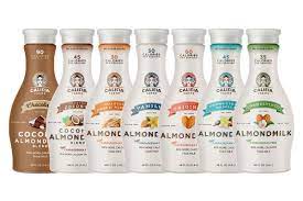 Oat milk, soy milk, almond milk, rice milk, flax milk, hemp milk, and coconut milk hybrids. Califia Farms Almondmilk Reviews Info Dairy Free Low Sugar