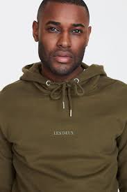Dark olive green hoodie online