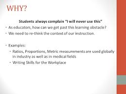 Contextualising the field of enquiry. Making Basic Skills Relevant Contextualized Learning In The Abe Classroom Donna Necke Jennifer Cruz Nguyen Ppt Download
