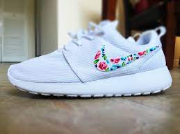 Check spelling or type a new query. Womens Custom Nike Roshe Run Sneakers Floral Design All White With Floral Pattern Womens White Custom Roshe Nike Shoes Women Nike Shoes Cheap Floral Nikes